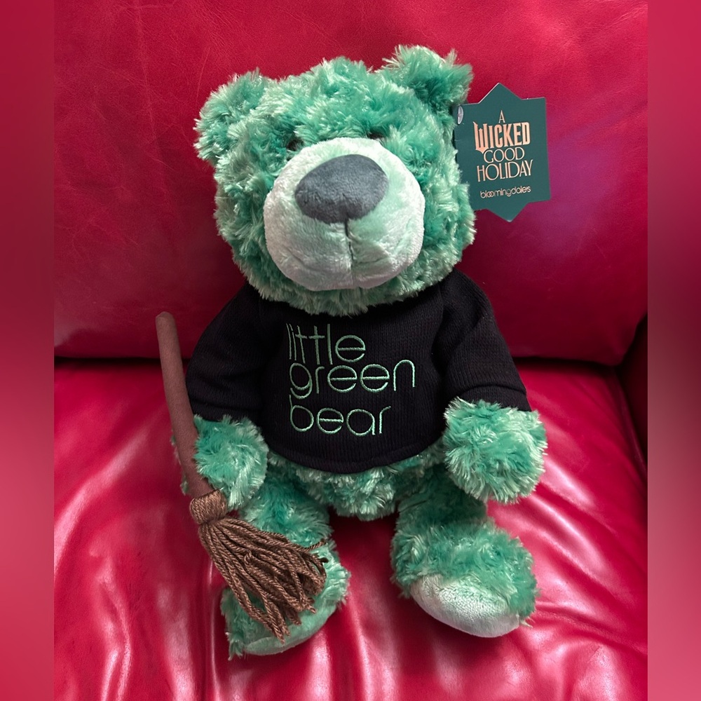 Bloomingdale’s Little Green Bear (Wicked) NWT